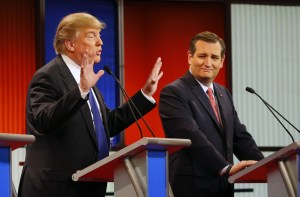 Ted Cruz, Donald Trump