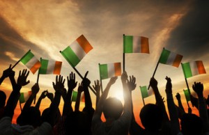 irish flags