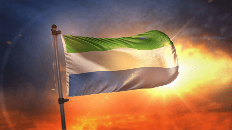 sierra leone flag